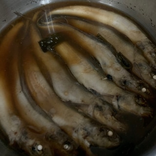 幻の魚　じょんじょろの煮付け、コラーゲンたっぷり
